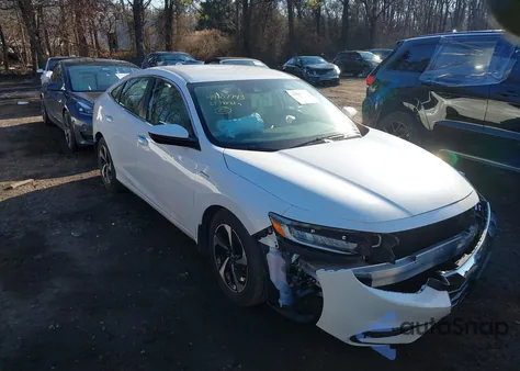 2021 Honda Insight Ex из США, поврежденный, VIN 19XZE4F53ME007024
